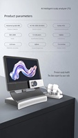 Nouveauté : Analyseur de cheveux et de cuir chevelu intelligent T5 AI avec analyseur en 8 langues et détecteur de follicules pileux
