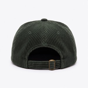 Custom Logo Chenille Patch 6 Panel Corduroy Baseball Cap <b>Flat</b> Brim Vintage Gorras <b>Hats</b> Wholesale Supplier Factory - Product Image 4