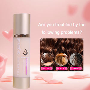 Spray capillaire anti-frisottis, protection thermique et UV, hydratant, lissant, pour cheveux humains, soyeux, fabriqué sur mesure - Product Image 3