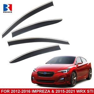 Pare-pluie pour portières de voiture SUBARU IMPREZA 2012-2016 et WRX STI 2015-2021 – Déflecteur de vent et pare-soleil pour vitres latérales - Product Image 2