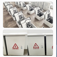 Boîtier de commande en acier laminé à froid certifié CE, épaissi, étanche à la pluie, pour surveillance électrique extérieure, câblage, distribution d'énergie, IP30, 30A