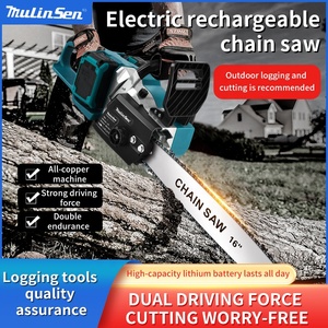 <span class=keywords><strong>Scie</strong></span> électrique Mulinsen Batterie sans fil au lithium 42v <span class=keywords><strong>Scie</strong></span> à chaîne électrique à <span class=keywords><strong>main</strong></span> pour couper le bois - Product Image 6