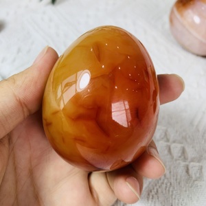 Juego de huevos de cornalina Yoni de alta calidad, piedra curativa de ágata roja directa de fábrica, Bola de Jade Kegel, huevo, ejercicio Vaginal para mujeres - Product Image 6