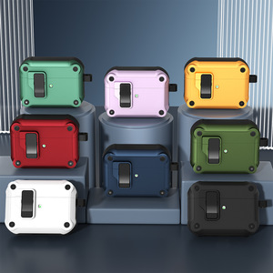 Custodia per auricolari <span class=keywords><strong>AirPods</strong></span> Pro 3 antiurto automatica Pop-up Hard PC TPU custodia per <span class=keywords><strong>AirPods</strong></span> 4 Pro 3 Cover protettiva - Product Image 2