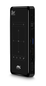 P09 DLPプロジェクターバッテリー4000mAh 480P <span class=keywords><strong>100</strong></span> ANSIルーメン2GB 32GB Android 7.1マニュアルフォーカス200インチスクリーンホーム屋外 - Product Image 2