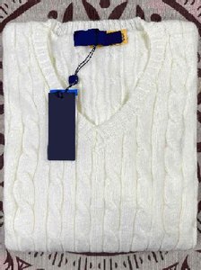 Stile coreano da <span class=keywords><strong>donna</strong></span> per Pony Mark Twist con <span class=keywords><strong>scollo</strong></span> a <span class=keywords><strong>V</strong></span> maglione lavorato a <span class=keywords><strong>maglia</strong></span> Top per l'autunno e l'inverno con Logo anteriore - Product Image 6