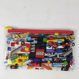 Sac de rangement Transparent Portable pour voyage sacs à cosmétiques imprimés Uv sac de rangement de jouets Lego en Pvc Transparent personnalisé - Product Image 6