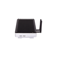 2LAN 4USB 2COM Komputer Mini PC Industri RK3568 CPU WiFi 4G/GPS Box PC untuk Otomasi Industri