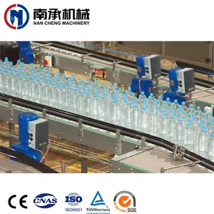 Línea de producción de agua de botella PET completamente automática 8000BPH para tamaños de botella de 500ml y 750ml