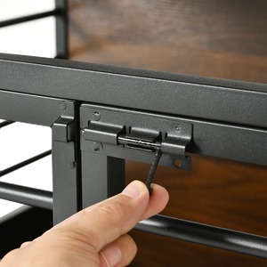 Şarj istasyonu çekmeceler ve raflar ile ahşap köpek sandık mobilya büyük köpekler için çok fonksiyonlu köpek kulübesi mobilya - Product Image 3