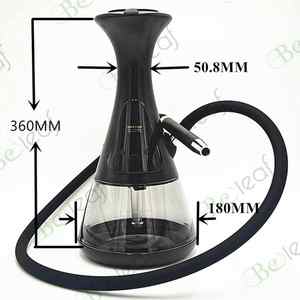 Venta al por mayor <span class=keywords><strong>recargable</strong></span> eléctrico esmerilado LED Hookah logotipo personalizado Bar Chicha coche viaje Vapers Hookah sabor electrónico Shisha gratis - Product Image 6