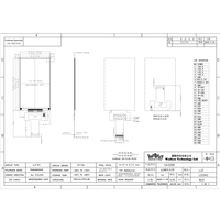 Layar Sentuh Waiken 4.3 Inci IPS Incell TFT Resolusi 480x800 Antarmuka MIPI DSI Driver IV ST7102 300cd/m