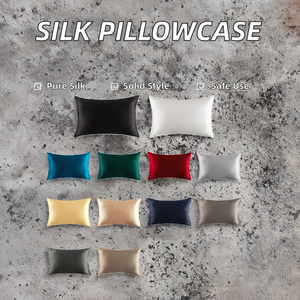 Funda de Almohada de Seda Satén 100% Natural de Lujo, Suave, 30mm Momme, Diseño Sólido, No Tóxica, Personalizable, Estilo Moderno, para Hogar, Hotel, Cuidado del Cabello - Product Image 3