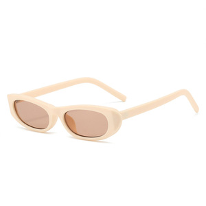 Lunettes <span class=keywords><strong>de</strong></span> soleil rétro œil <span class=keywords><strong>de</strong></span> chat pour femmes, protection UV, tendance, article phare, verres PC, logo personnalisé, lunettes <span class=keywords><strong>de</strong></span> soleil pour femmes, <span class=keywords><strong>petite</strong></span> <span class=keywords><strong>taille</strong></span> - Product Image 3