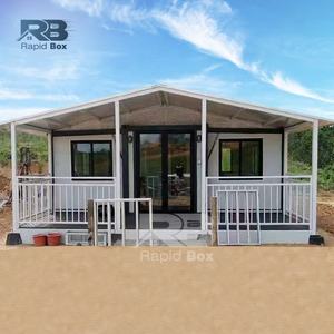 Luxuriöses 20-Fuß-Mobilheim mit 2, <span class=keywords><strong>3</strong></span> oder 4 Schlafzimmern, Vorgefertigte Villa, Tragbares Haus, Kleines Vorgefertigtes Bewegliches Modernes Erweiterbares Containerhaus - Product Image 2