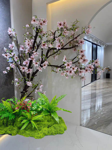 Árbol Artificial de Magnolia Yulan sin Mantenimiento para Recepción de Oficina, Cafetería de Lujo, Apartamento, Escaparate de Boutique - Product Image 5