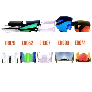 Visera Universal de Fútbol Americano para Casco de Fútbol Juvenil y Adulto, Visera Protectora de Ojos de Arcoíris de Fantasía para Rugby - Product Image 5