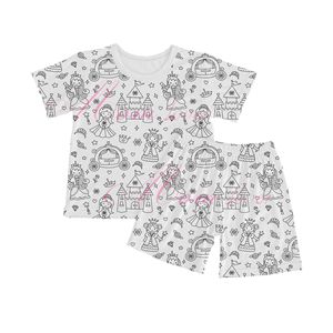 Conjunto de Pijamas Familiares Personalizados de Fábrica, Certificados OEKO-TEX y CPC, Pijamas para Colorear en Familia para Mujeres, Hombres y Niños - Product Image 3