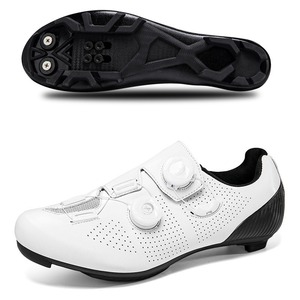 Zapatillas de Ciclismo Bronce, Parte Superior Sintética, Suela de Fibra de Carbono, Cierre Ajustable Boa, Compatibles con SPD, para Bicicleta de Carretera y MTB - Product Image 2