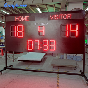 <span class=keywords><strong>Marcador</strong></span> Electrónico Digital LED Multideportivo a Prueba de Agua para Exteriores, para Cricket/Fútbol/Baloncesto - Product Image 6