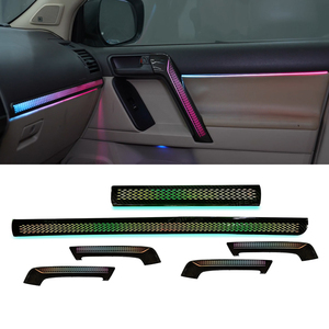 Éclairage d'ambiance LED de précision pour voiture, bande de fibres optiques acryliques Symphony pour Toyota Prado 2011-2021, amélioration de l'intérieur - Product Image 1