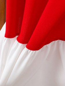 <span class=keywords><strong>Vestito</strong></span> Estivo 2026 per <span class=keywords><strong>Bambina</strong></span>, <span class=keywords><strong>Rosso</strong></span> e Bianco, Senza Maniche, con Fiocco, Abito da Principessa per Compleanno - Product Image 6