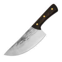 Couteau de boucher couperet forgé en bois massif de Style chinois pour poulet cochon boeuf mouton pour cuisine et couteau à poisson à viande en plein air