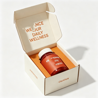Boîtes d'expédition écologiques personnalisées à déchirure facile, impression UV, en carton ondulé pour l'emballage de bougies, gobelets et artisanat de poupées