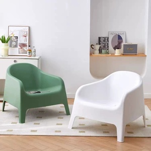 Silla de Plástico Verde de <span class=keywords><strong>Diseño</strong></span> a Precios Económicos, Silla de Jardín de Color, Silla Individual de <span class=keywords><strong>Polipropileno</strong></span> Resistente para Exteriores - Product Image 2