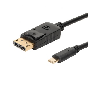 <span class=keywords><strong>Cable</strong></span> USB C a <span class=keywords><strong>DisplayPort</strong></span> Tipo C a DP 4K 6 Pies 1,8 m - Product Image 1