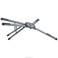 Support magnétique pliable multi-angle en alliage d'aluminium pour tablette et ordinateur portable avec béquille pour bureau