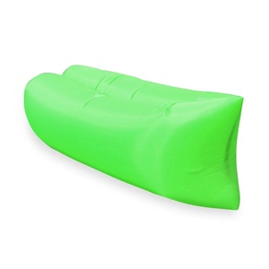 <b>Inflatable</b> <b>Sofa</b> Bed Green Portable Outdoor Air Mattress Waterproof Modern Design - Product Image 1