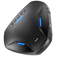 W3W système de conférence portable sans fil haut-parleur microphone haut-parleur de table de conférence micro omnidirectionnel à 360 degrés