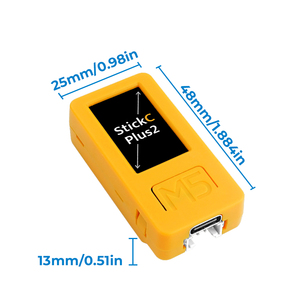 Kit de développement IoT officiel M5StickC Plus2 M5Stack ESP32-PICO Mini avec écran TFT de 1,14 pouce, contrôleur IR WiFi et batterie - Product Image 4