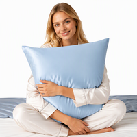Taie d'oreiller Zenmoon minimaliste en bambou et bois, anti-acariens, motif uni, paire, confortable pour l'été, protection de coussin pour la maison