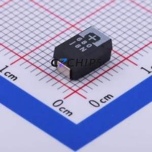 Condensador de Tantalio 6TPE680MI (Capacitancia: 680uF) (Precisión: 20%) (Voltaje Nominal: 6.3V) - Product Image 1