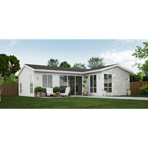 Villa moderna con estructura de acero ligero y techo inclinado para uso residencial - Product Image 2