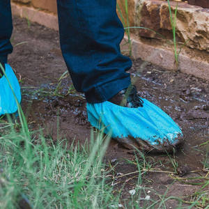 Die heißesten Modelle von Hospital Vlies Schuh überzug Home Clean <span class=keywords><strong>Medical</strong></span> Blue Umwelt freundliche CE Einweg-Schuh abdeckung 3 Jahre - Product Image 4