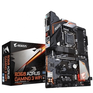 GIGABYTE B360 AORUS GAMING 3 WIFIマザーボード (64GB DDR4 LGA1151付き) 中古