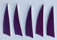 Plumes de flèche naturelles pour tir à l'arc, plumes de dindes teintées, accessoires de tir à l'arc, de chasse et de tir sur cible DIY