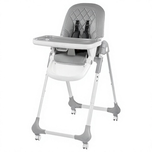 Nouvelle chaise haute multifonctionnelle pour adultes à sept vitesses réglables en plastique - Chaise de cuisine pliable - Design industriel - Base pivotante - Product Image 3