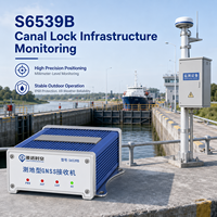 Récepteur GNSS multifréquence géodésique avec indice de protection IP68, WiFi/Bluetooth/réseau 4G pour la surveillance des ports maritimes et des conteneurs