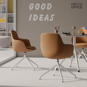Nuevo DISEÑO DE Italia Lujo Premium cómodo Oficina tela cuero tapicería ejecutiva giratoria tarea Conferencia reunión silla - Product Image 1