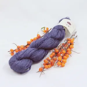 Lotus Yarns Silky Cashmere 365m/55g Blended Natural Fiber Handknitting Yarn For Crocheting
