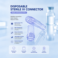 Connecteurs IV stériles jetables moulés avec précision pour un moulage par injection plastique médical fiable