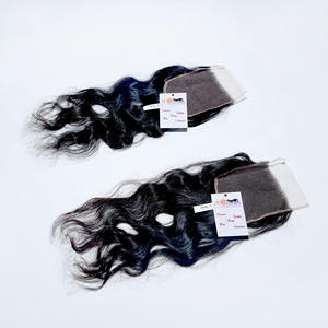 Extensions de cheveux humains de temple indien de qualité supérieure, transparentes, pré-épilées, avec frontale en dentelle HD et closure en dentelle HD suisse 13x6 4x4, pour revendeurs - Product Image 5