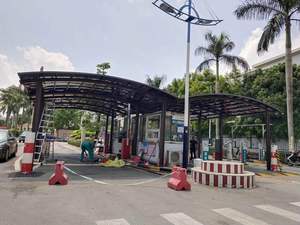 M-phong cách đơn giản ngoài trời nhôm carport tán với thiết kế chống thấm nước có thể gập lại khung cho bãi đậu xe - Product Image 4