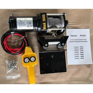 Kerekan Listrik Tenaga Tinggi untuk Pengangkatan Berat, Kontrol Jarak Jauh, Kapasitas Angkat 3000lb, Tenang - Product Image 3