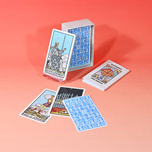 China fabricó Classic Rider para Waite Gold Oracle <span class=keywords><strong>Tarot</strong></span> Cards-Custom Printed Family Use Eco-Friendly Wholesale Deck - Product Image 6