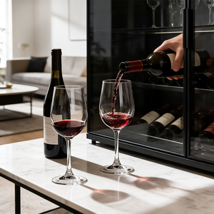 <span class=keywords><strong>Copa</strong></span> <span class=keywords><strong>de</strong></span> <span class=keywords><strong>Vino</strong></span> Europea Tradicional <span class=keywords><strong>de</strong></span> Tallo Largo Personalizada, Capacidad <span class=keywords><strong>de</strong></span> 9.98 oz, para Vinos Tintos/Blancos/Rosados, para Reuniones <span class=keywords><strong>de</strong></span> Amigos o Negocios - Product Image 5
